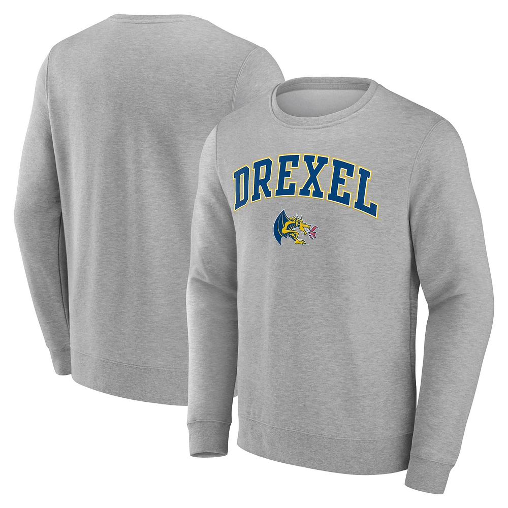 Men's Gray Drexel Dragons Campus Sweatshirt
