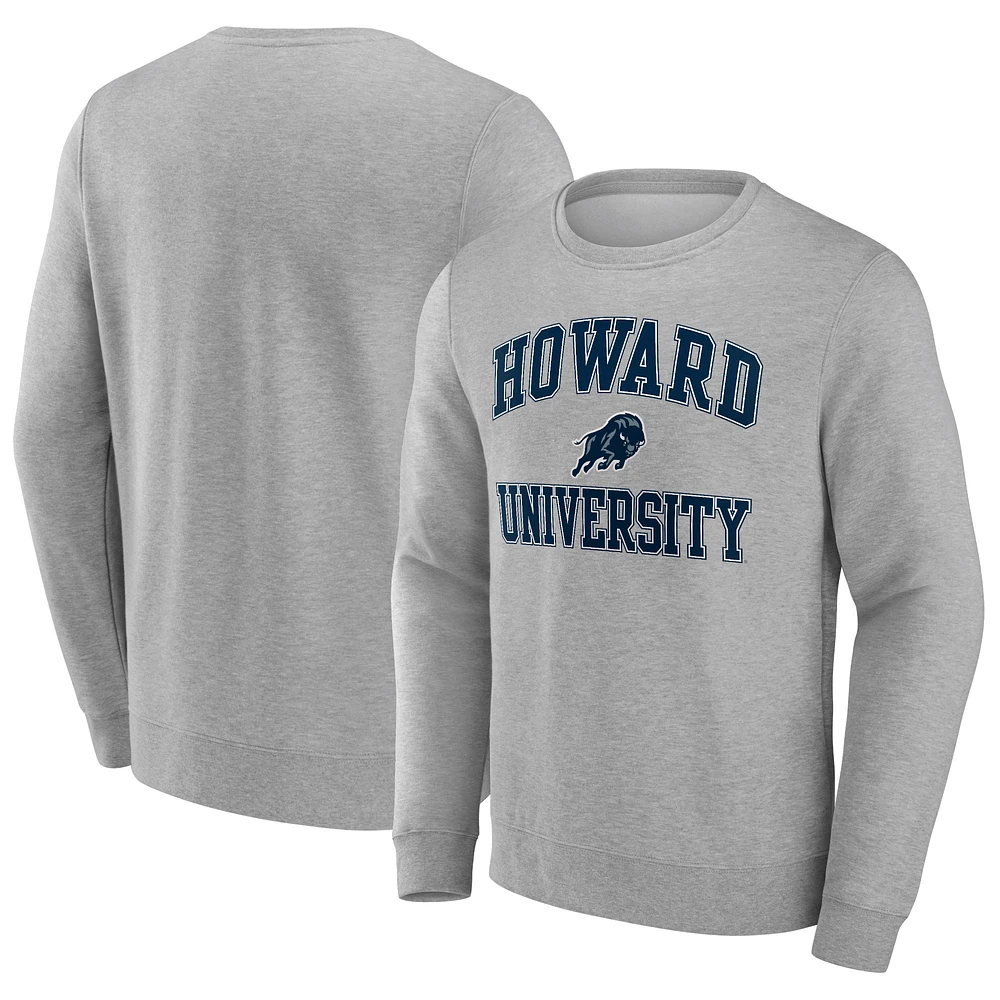 Men's Gray Howard Bison Campus Sweatshirt