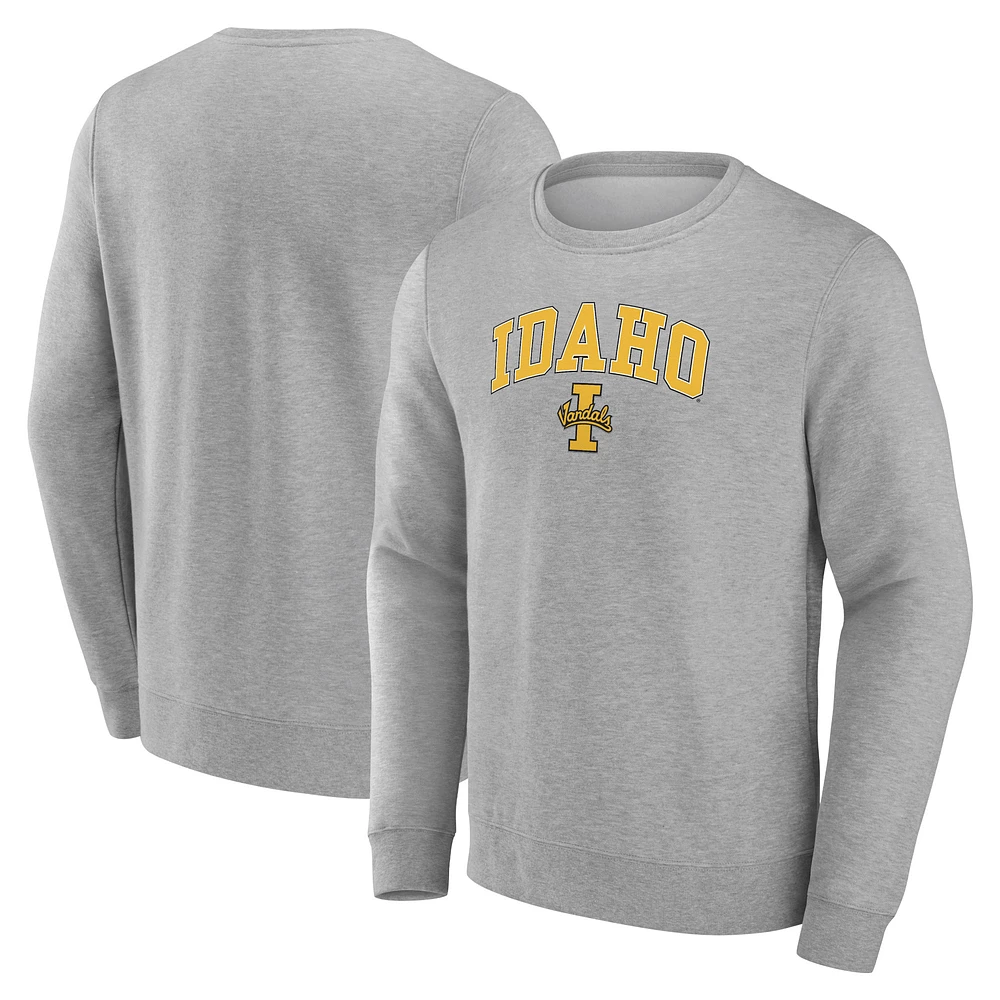 Men's Gray Idaho Vandals Campus Sweatshirt