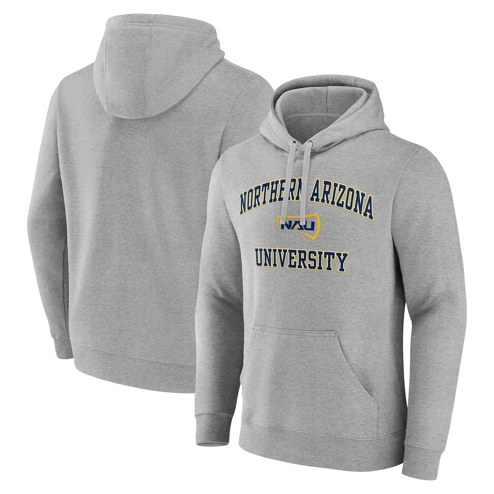 Men's Gray Northern Arizona Lumberjacks Campus Pullover Hoodie