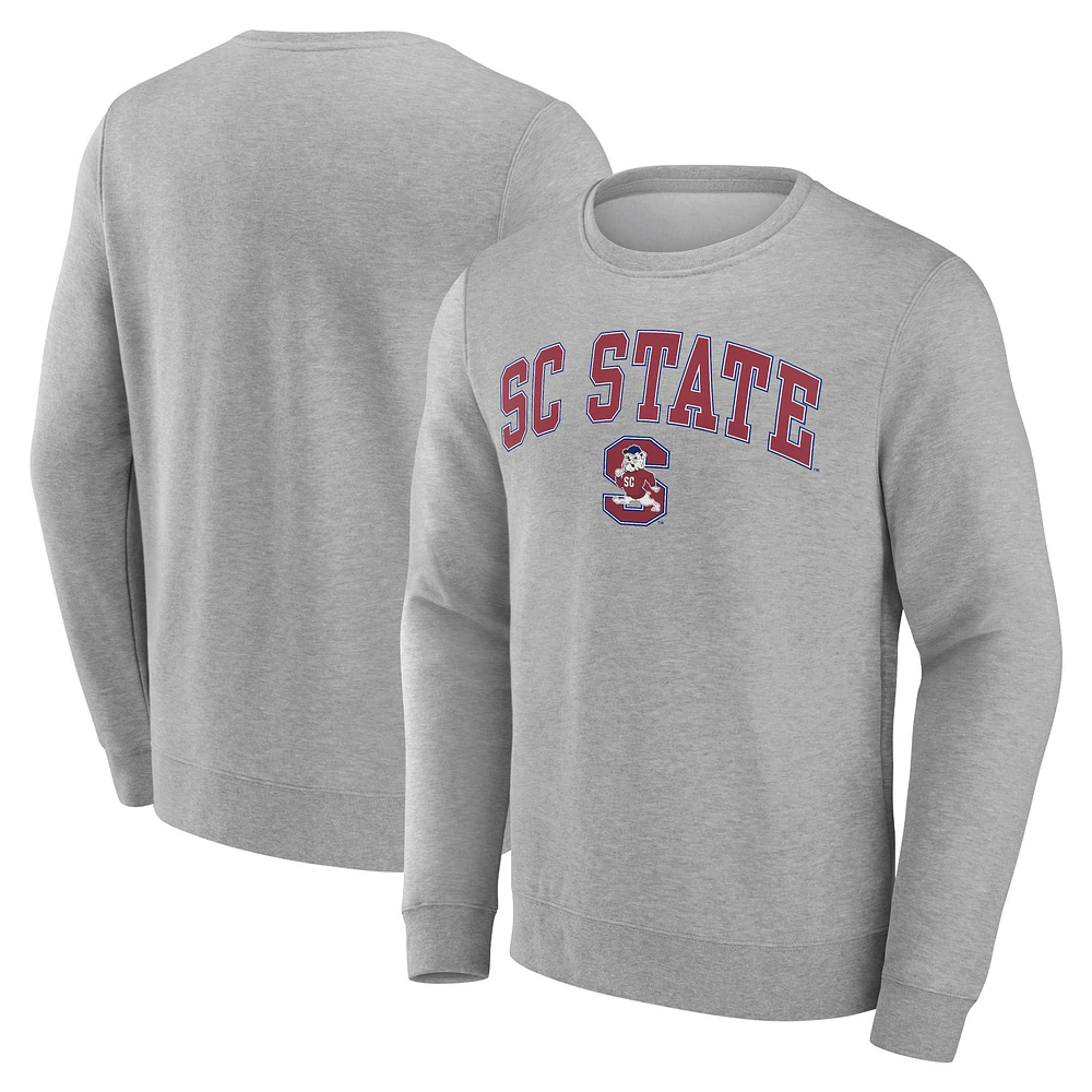 Men's Gray South Carolina State Bulldogs Campus Sweatshirt