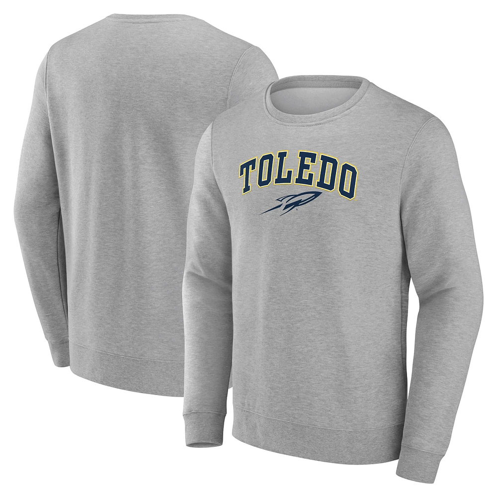 Men's Gray Toledo Rockets Campus Sweatshirt