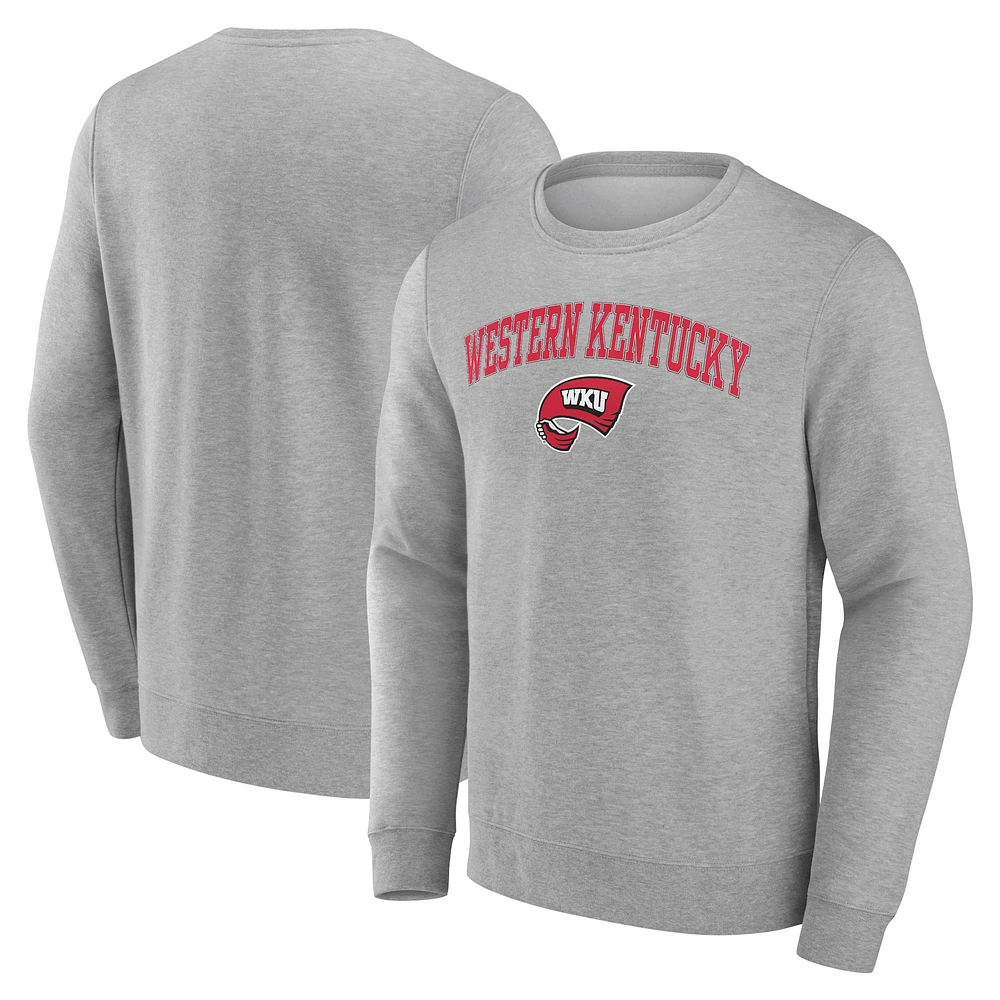 Men's Gray Western Kentucky Hilltoppers Campus Sweatshirt