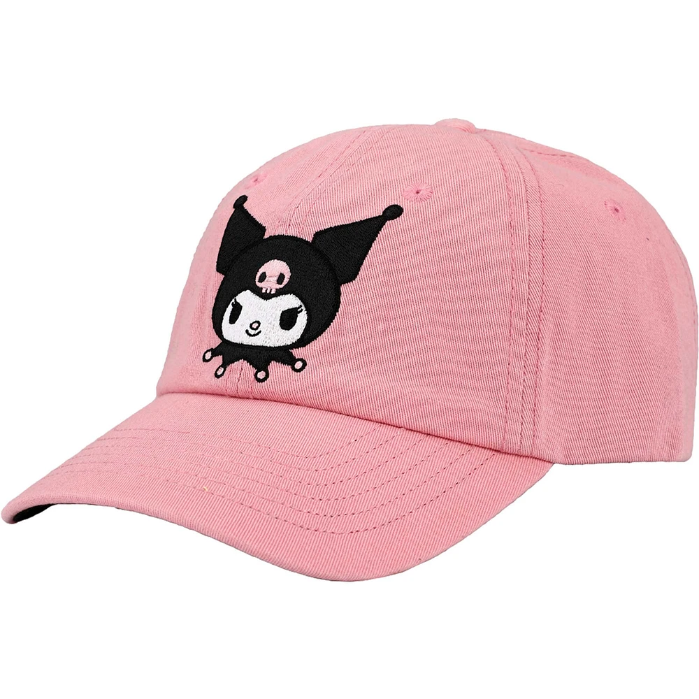 Women's Pink Hello Kitty & Friends Kuromi Adjustable Baseball Hat