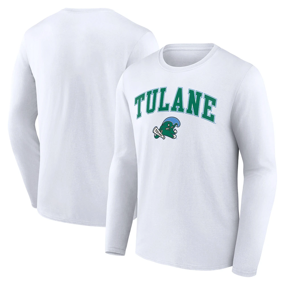 Men's Tulane Green Wave Campus Long Sleeve T-Shirt