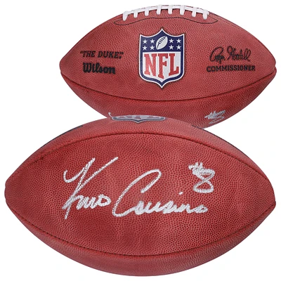 Kirk Cousins Atlanta Falcons Autographed Wilson Duke Full Color Football
