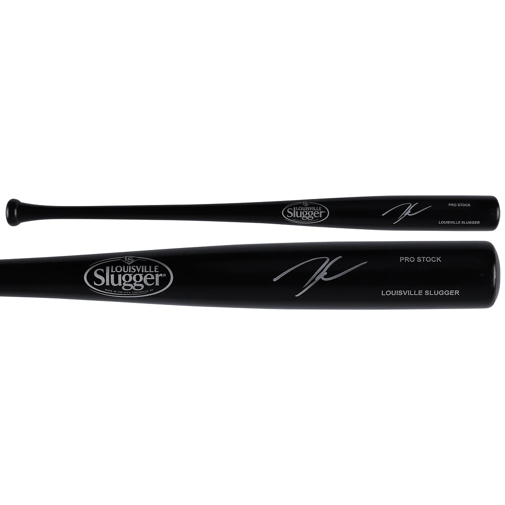 Zac Veen Colorado Rockies Autographed Black Louisville Slugger Generic Bat