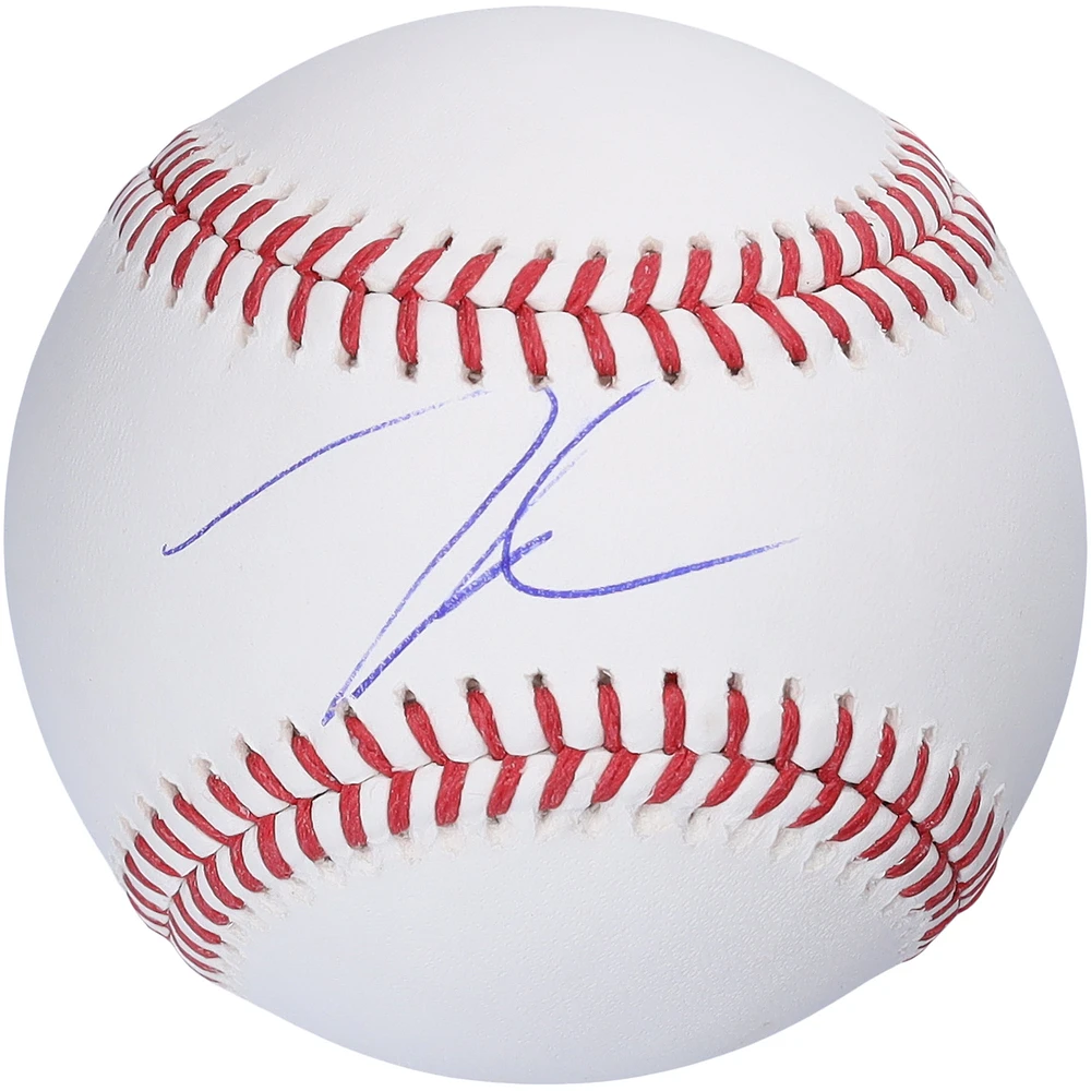 Zac Veen Colorado Rockies Autographed Baseball