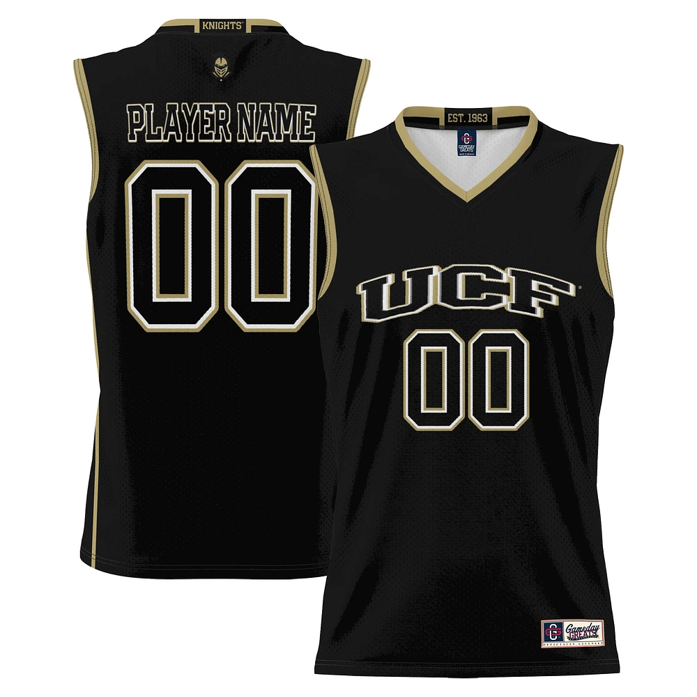 Unisex GameDay Greats Black UCF Knights NIL Pick-A-Player Lightweight Men's Basketball Jersey