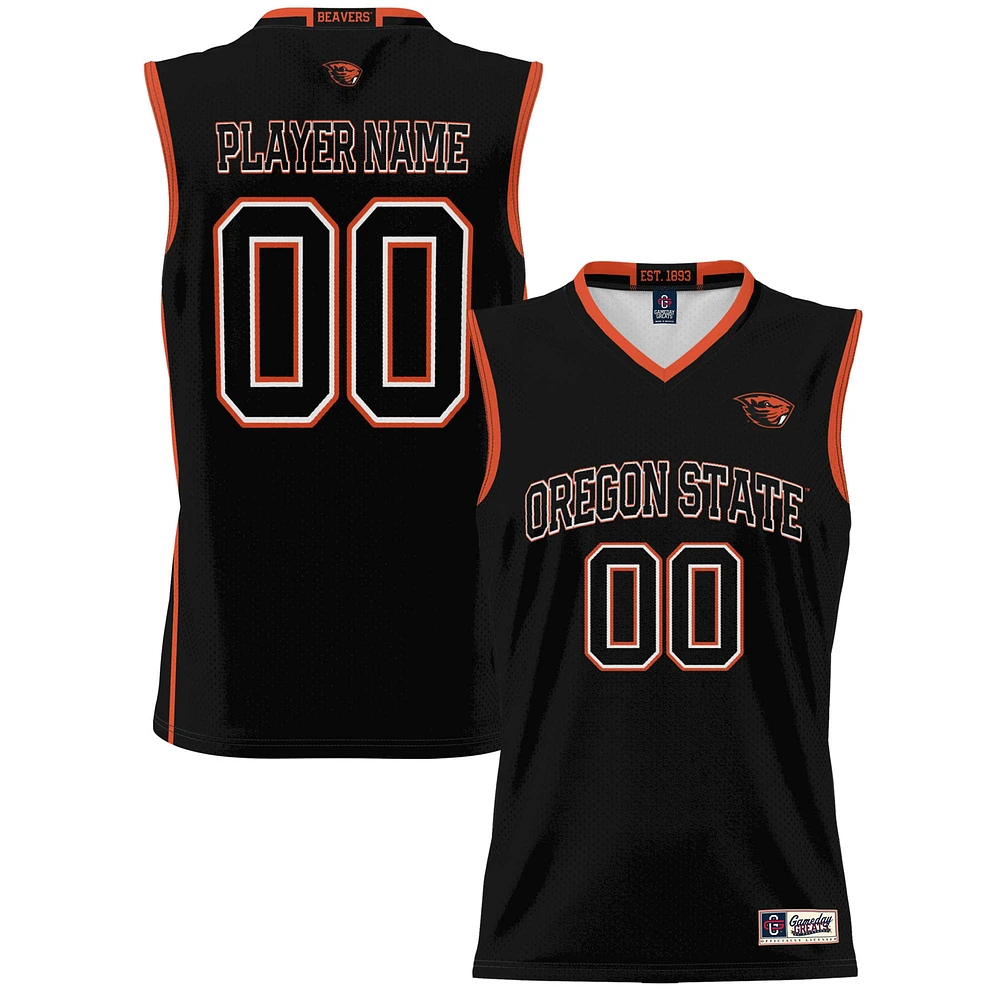 Unisex GameDay Greats Black Oregon State Beavers NIL Pick-A-Player Lightweight Women's Basketball Jersey