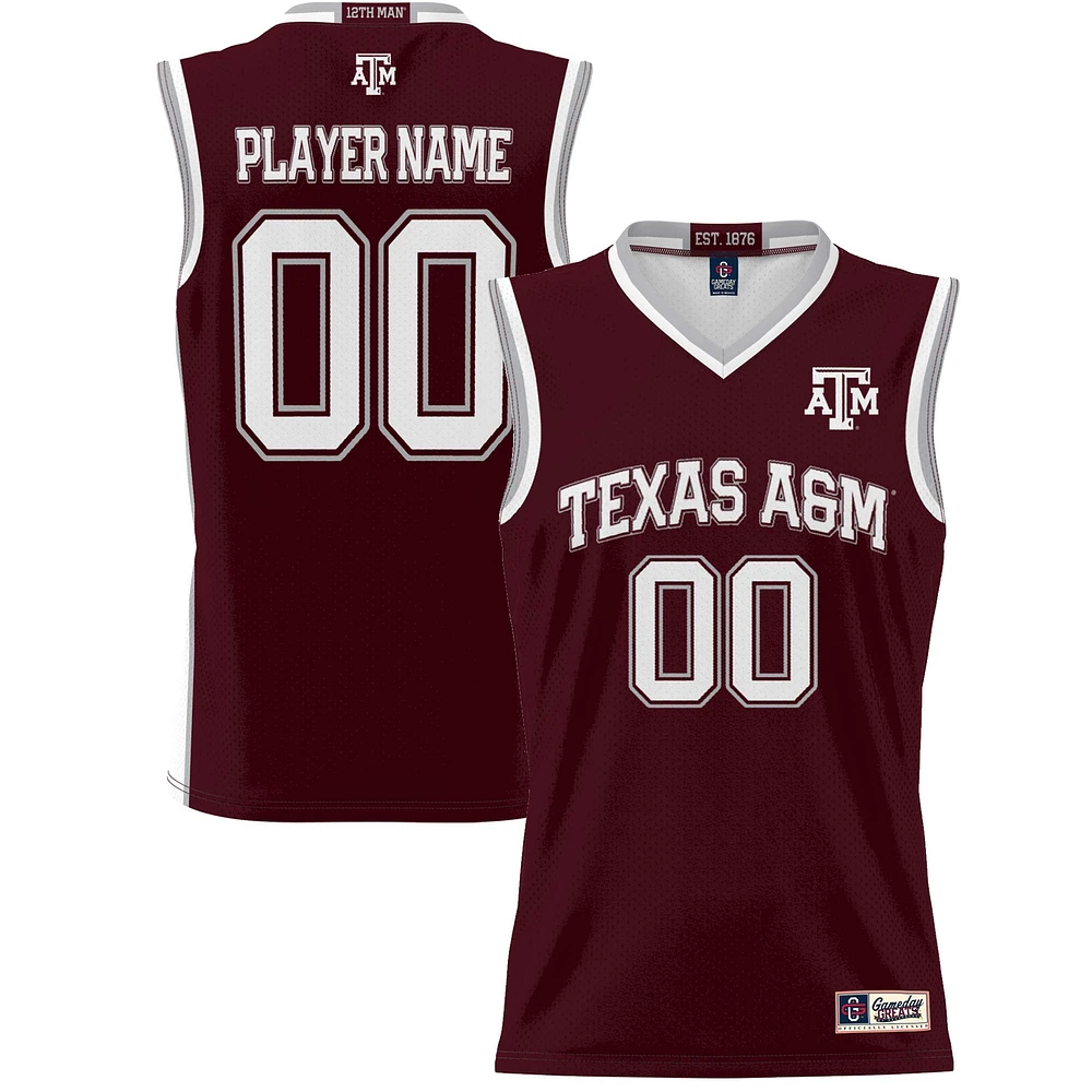 Unisex GameDay Greats Maroon Texas A&M Aggies NIL Pick-A-Player Lightweight Women's Basketball Jersey