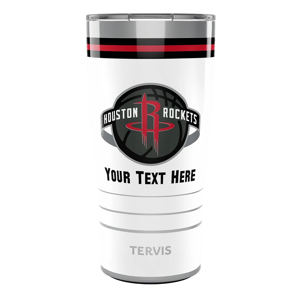 Tervis Houston Rockets 20oz. Personalized Arctic Stainless Steel Tumbler