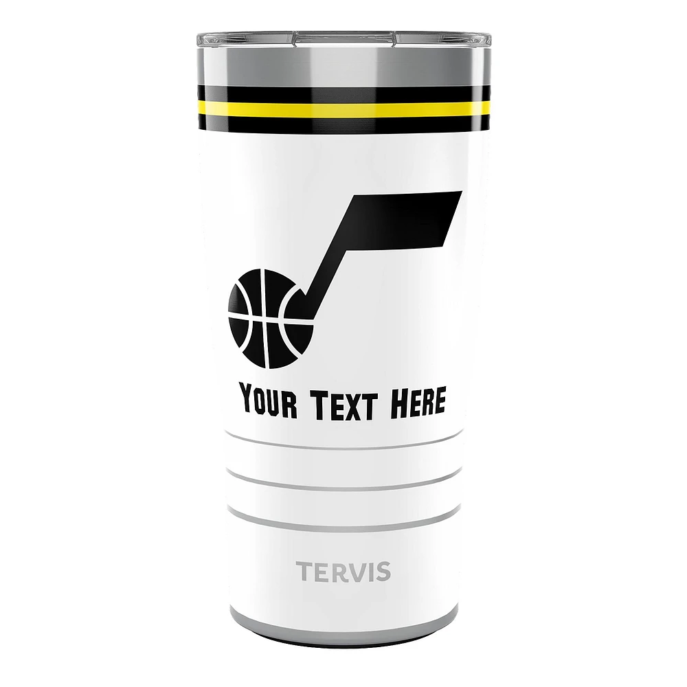 Tervis Utah Jazz 20oz. Personalized Arctic Stainless Steel Tumbler