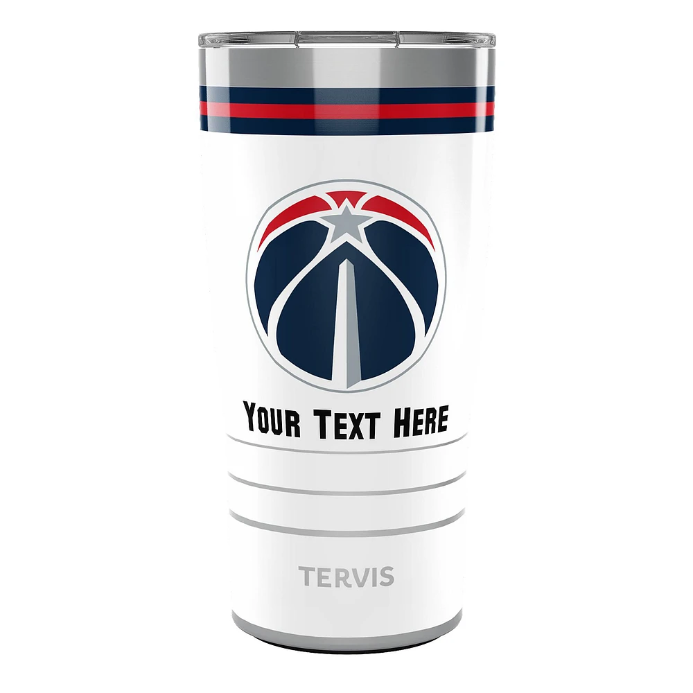 Tervis Washington Wizards 20oz. Personalized Arctic Stainless Steel Tumbler