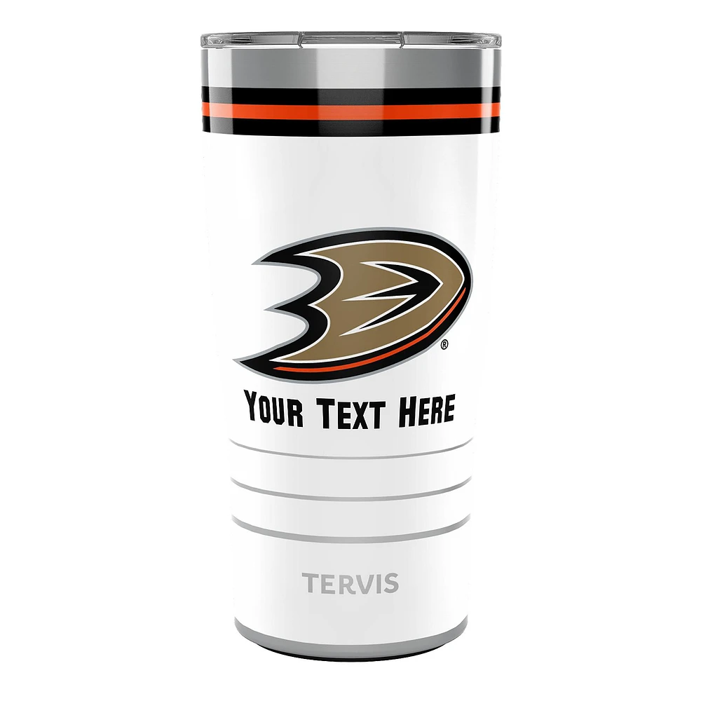 Tervis Anaheim Ducks 20oz. Personalized Arctic Stainless Steel Tumbler