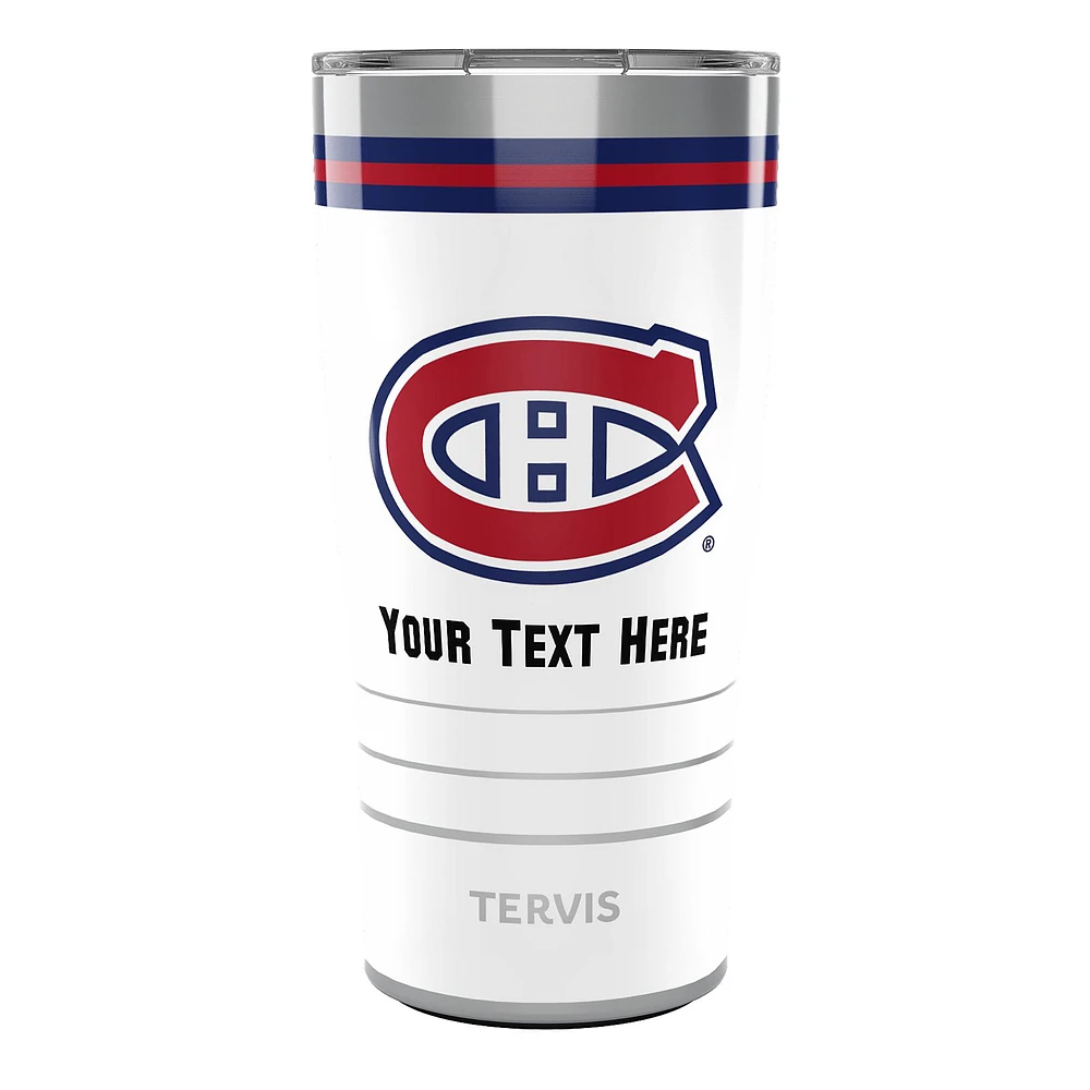 Tervis Montreal Canadiens 20oz. Personalized Arctic Stainless Steel Tumbler