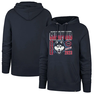 '47 Navy UConn Huskies 2023 NCAA Men’s Basketball National Champions Mascot Pullover Hoodie