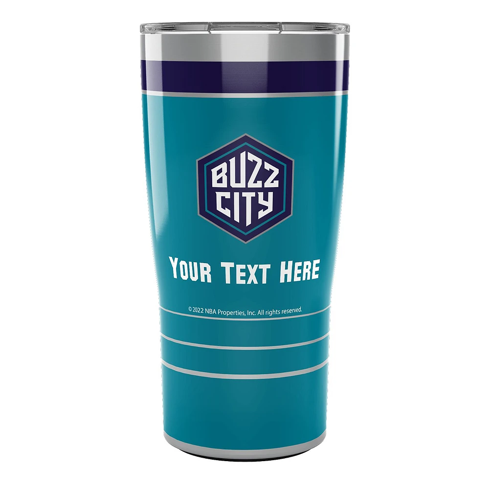 Tervis Charlotte Hornets 20oz. Personalized MVP Fan Stainless Steel Tumbler