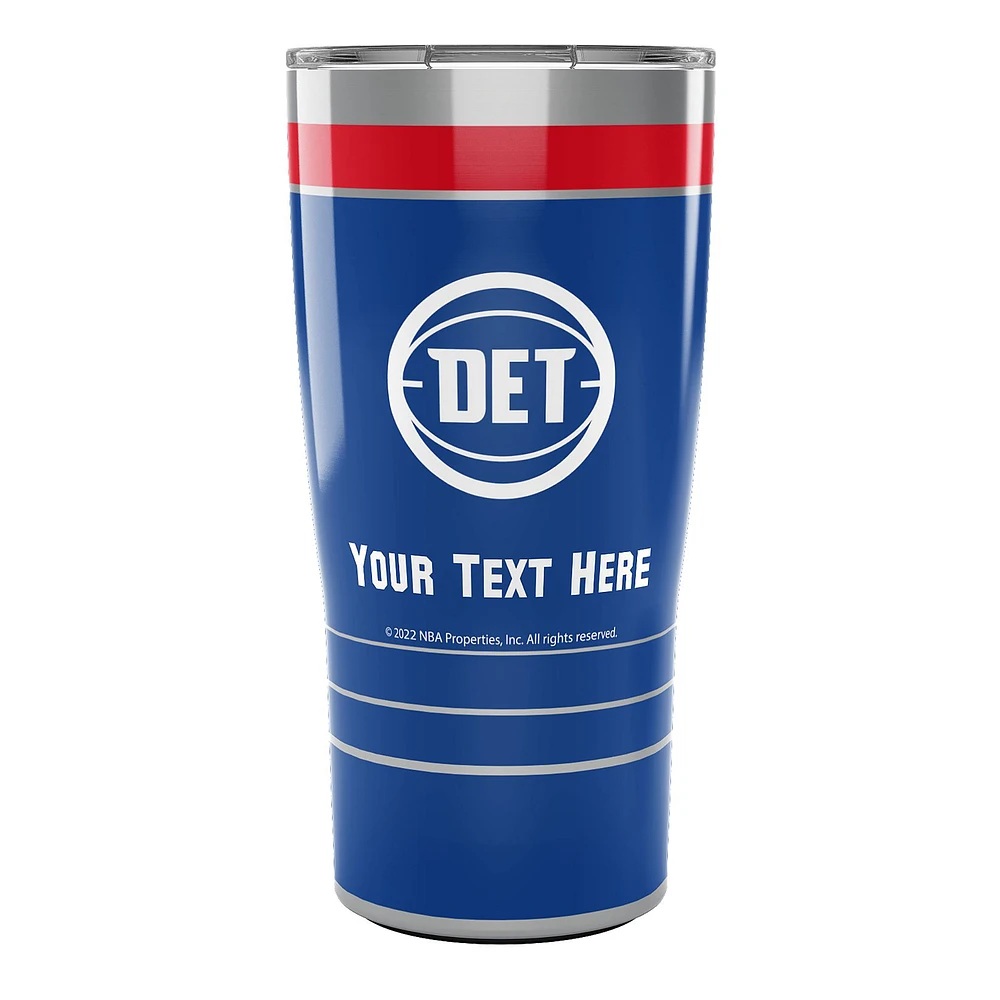 Tervis Detroit Pistons 20oz. Personalized MVP Fan Stainless Steel Tumbler