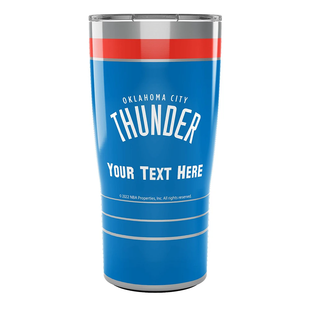 Tervis Oklahoma City Thunder 20oz. Personalized MVP Fan Stainless Steel Tumbler