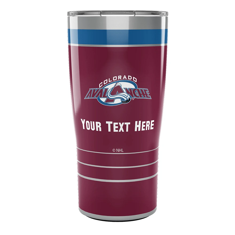 Tervis Colorado Avalanche 20oz. Personalized MVP Fan Stainless Steel Tumbler