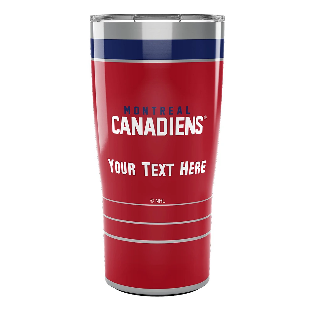 Tervis Montreal Canadiens 20oz. Personalized MVP Fan Stainless Steel Tumbler