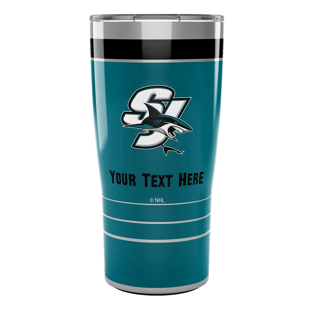Tervis San Jose Sharks 20oz. Personalized MVP Fan Stainless Steel Tumbler