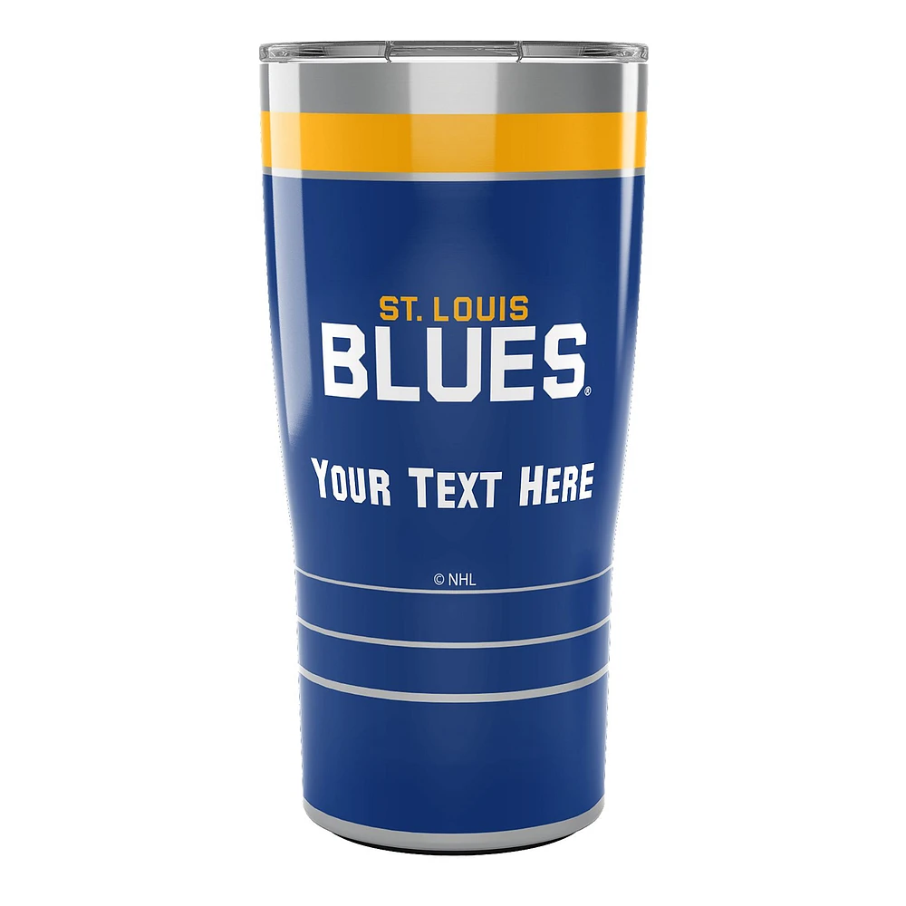 Tervis St. Louis Blues 20oz. Personalized MVP Fan Stainless Steel Tumbler