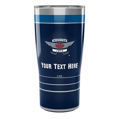 Tervis Winnipeg Jets 20oz. Personalized MVP Fan Stainless Steel Tumbler