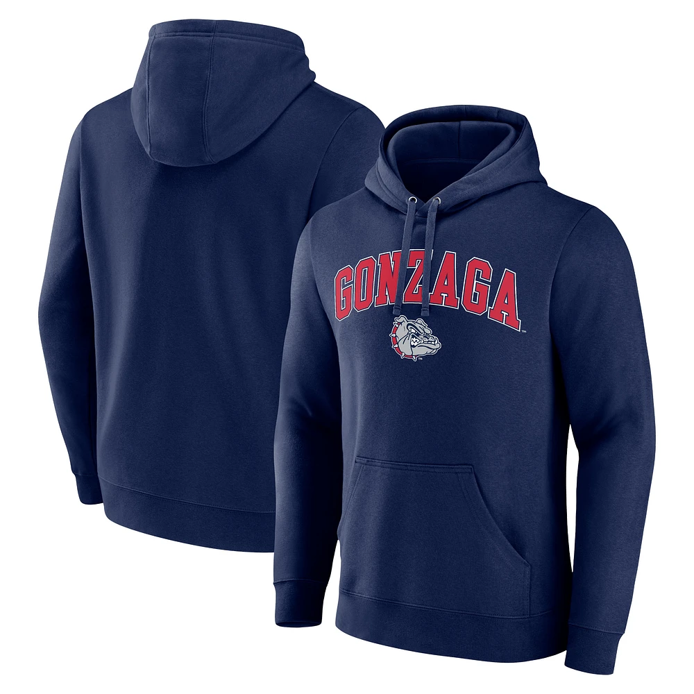 Men's Navy Gonzaga Bulldogs Campus Pullover Hoodie