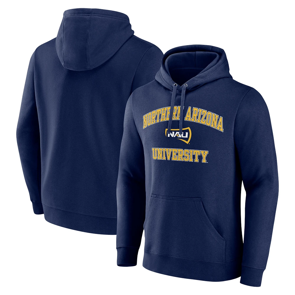 Men's Navy Northern Arizona Lumberjacks Campus Pullover Hoodie