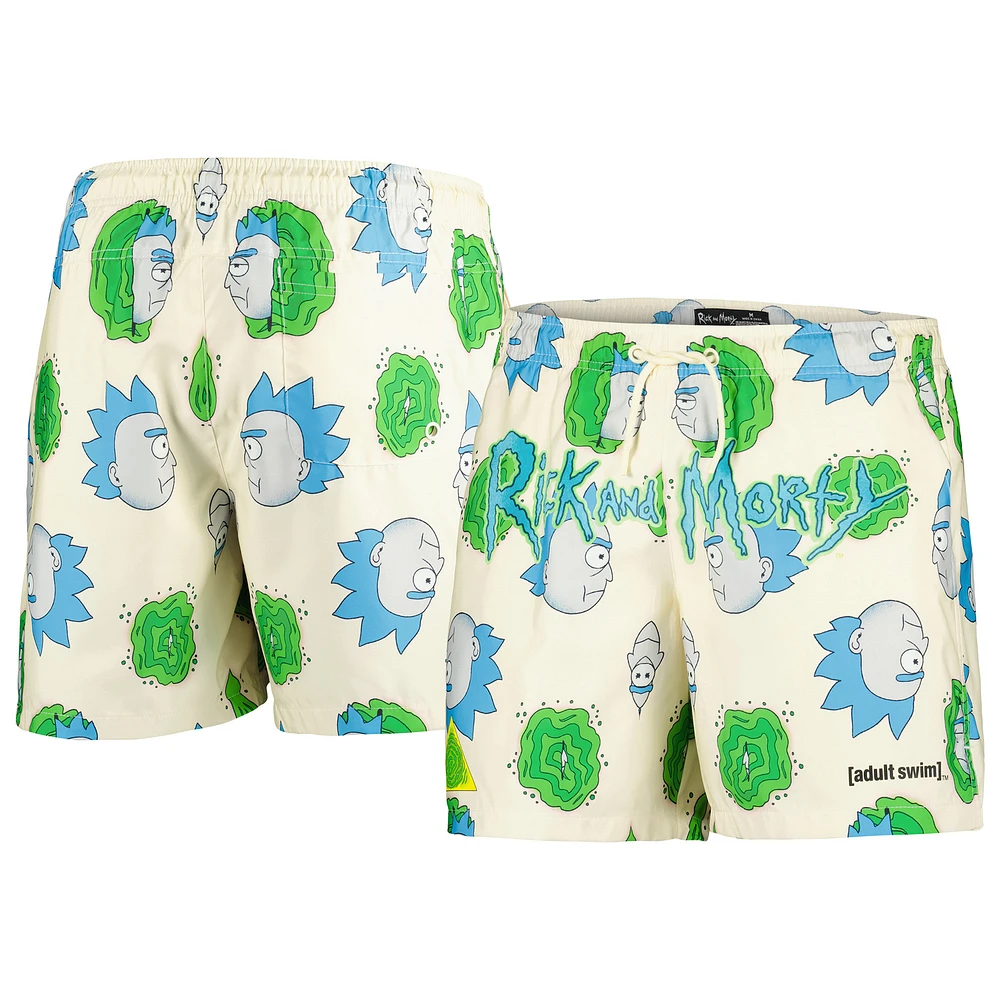 Men's Freeze Max Cream Rick And Morty Shorts