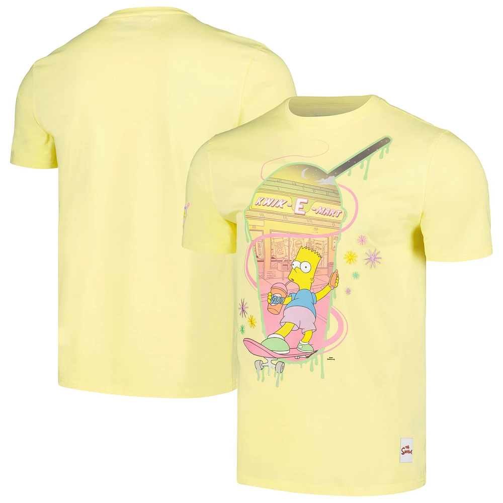 Men's Freeze Max Yellow The Simpsons Bart T-Shirt