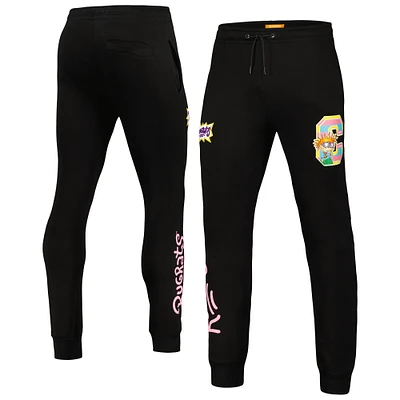 Men's Freeze Max Black Rugrats Fleece Jogger Pants