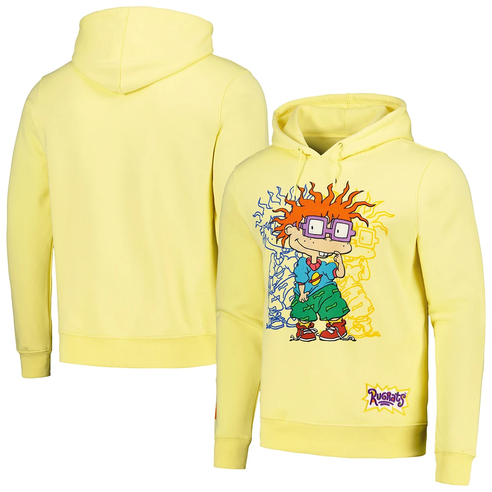Men's Freeze Max Yellow Rugrats Chuckie Pullover Hoodie