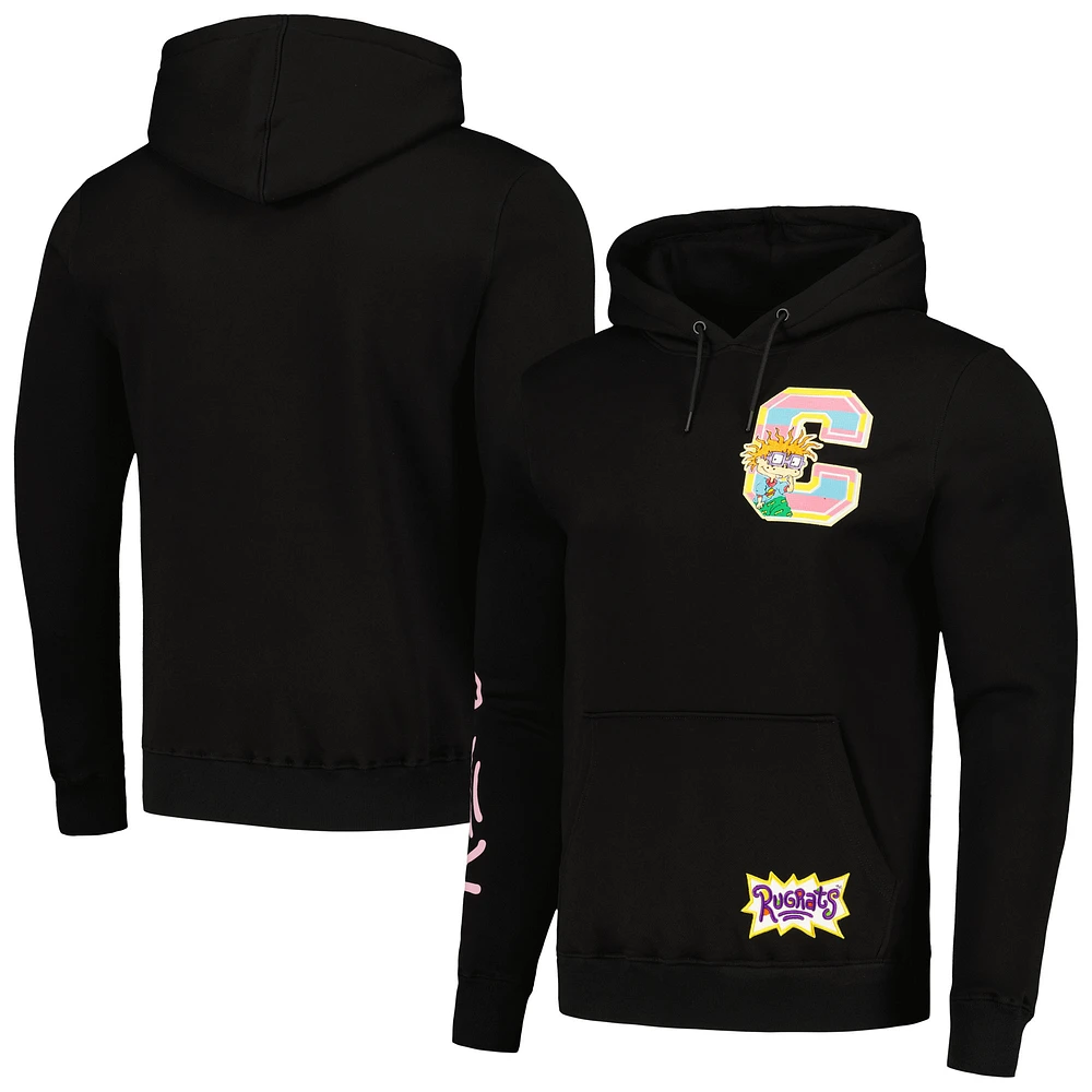 Men's Freeze Max Black Rugrats Chuckie Pullover Hoodie