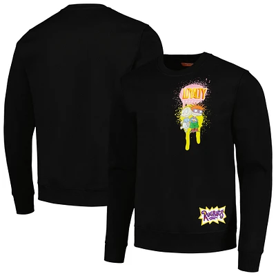 Men's Freeze Max Black Rugrats Tommy & Chuckie Loyalty Forever Pullover Sweatshirt