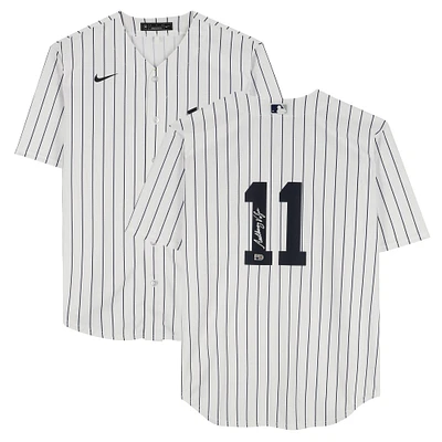 Anthony Volpe New York Yankees Autographed White Nike Replica Jersey