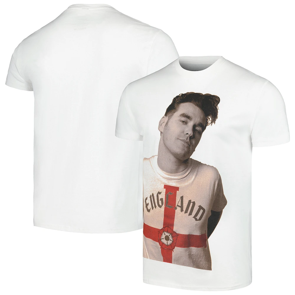 Men's White Morrissey England T-Shirt