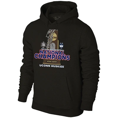 Original Retro Brand Black UConn Huskies 2023 NCAA Men’s Basketball National Champions Pullover Hoodie