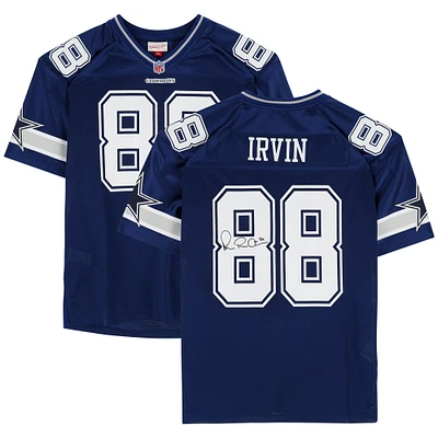 Michael Irvin Dallas Cowboys Autographed Blue 1996 Mitchell & Ness Authentic Jersey
