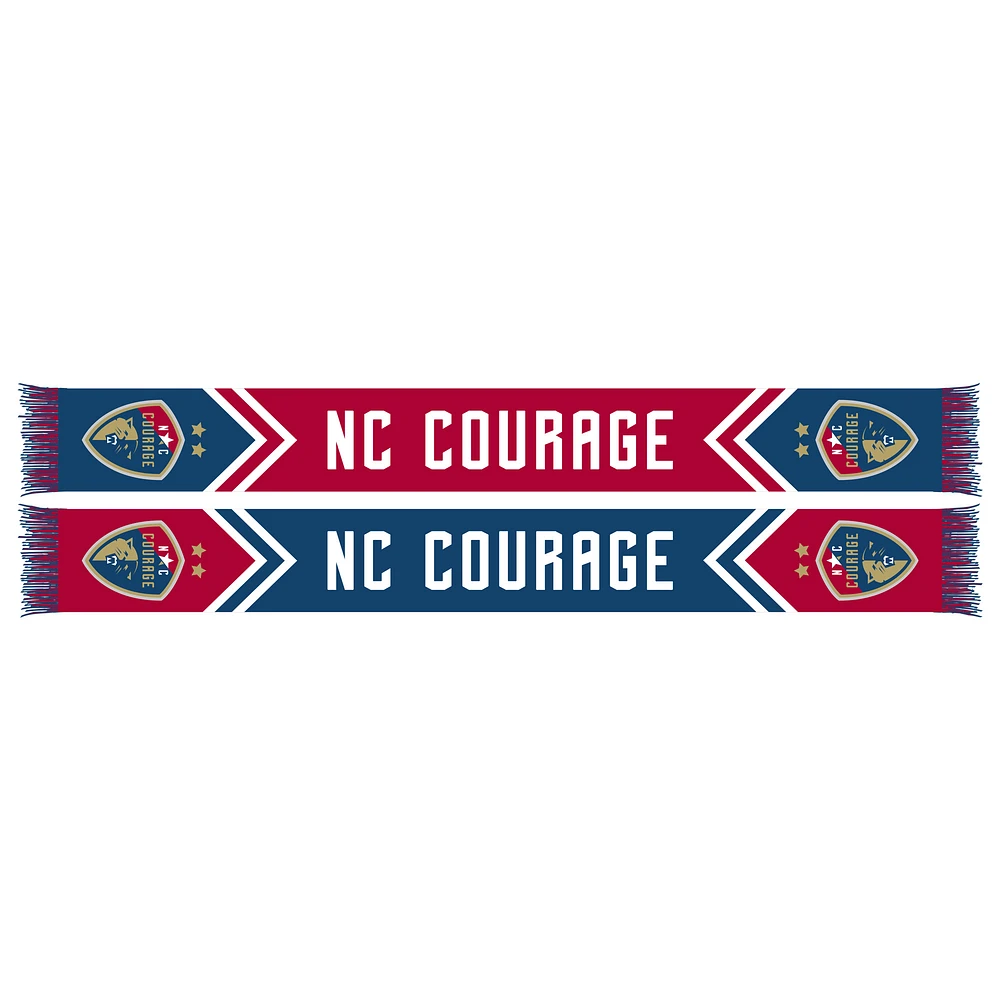 North Carolina Courage Chevron Scarf