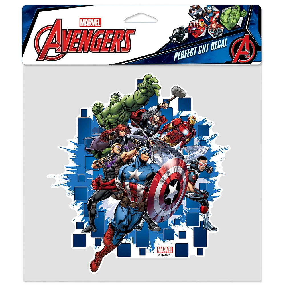 WinCraft The Avengers 8" x 8" Perfect Cut Decal