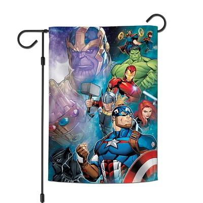 WinCraft The Avengers 12" x 18" Double-Sided Garden Flag