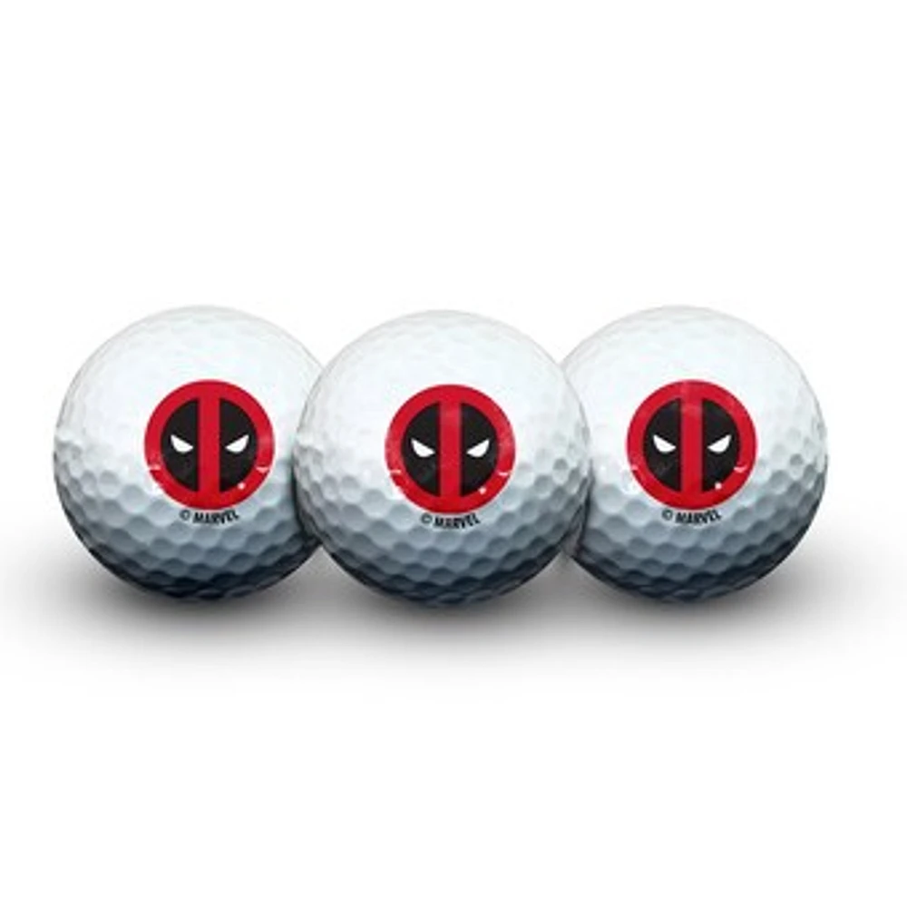WinCraft Deadpool 3-Pack Golf Ball Set