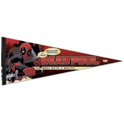 WinCraft Deadpool 12" x 30" Premium Pennant