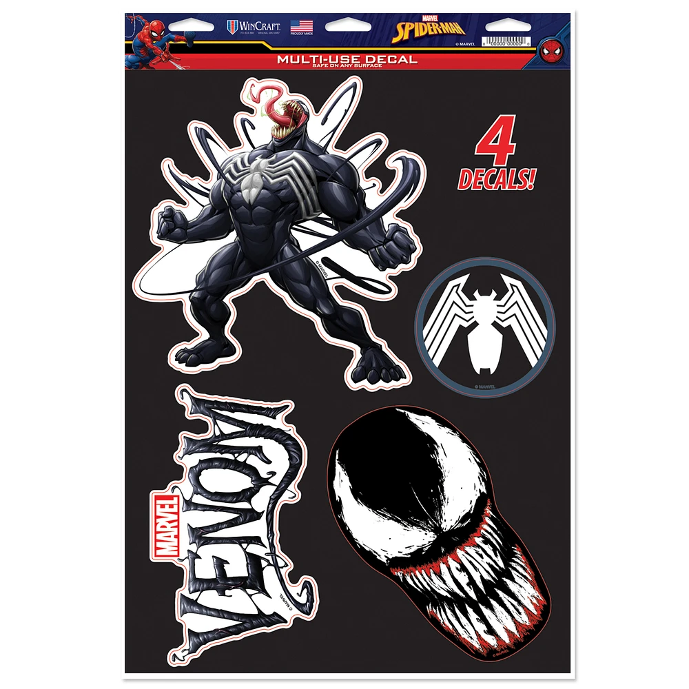 WinCraft Venom 11" x 17" Multi-Use Decal Sheet