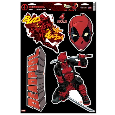 WinCraft Deadpool 11" x 17" Multi-Use Decal Sheet