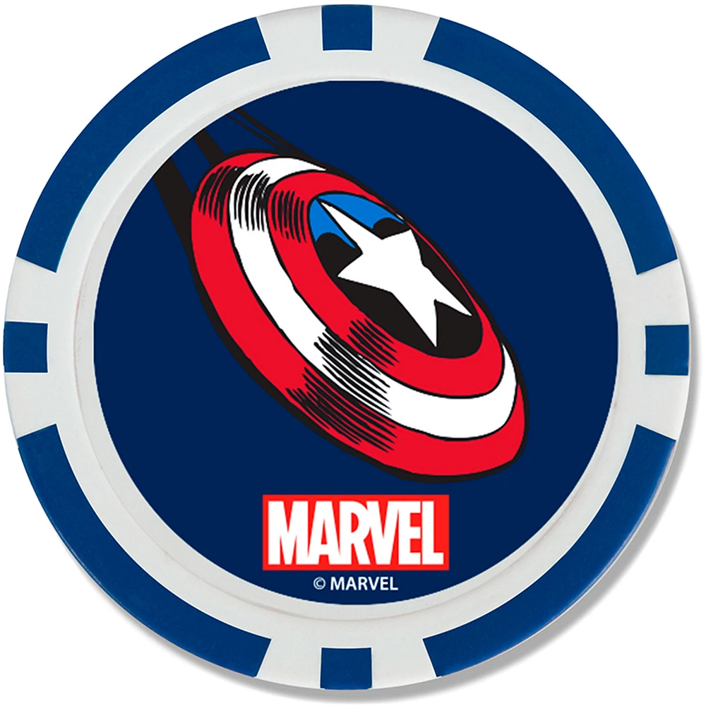 WinCraft Captain America Individual Oversized Ball Marker