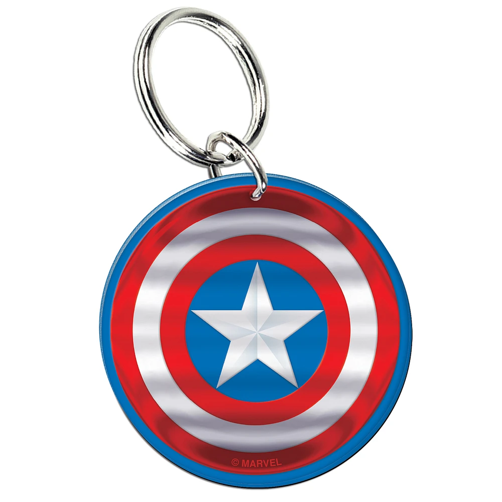 WinCraft Captain America Premium Key Ring
